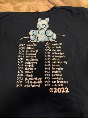 Baby Keem Melodic Blue concert tour shirt